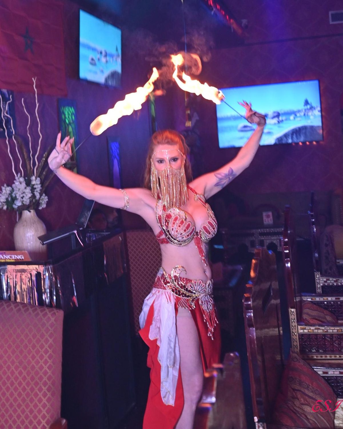 Live Belly Dance Show with Lilith at Fusion